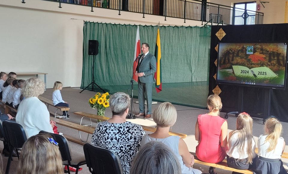 Mokslo metų pradžia „Žiburio“ mokykloje