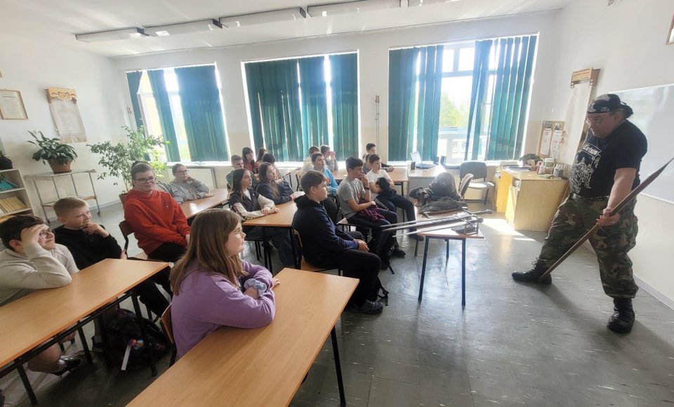 Trakų istorijos muziejaus edukaciniai užsiėmimai Punske