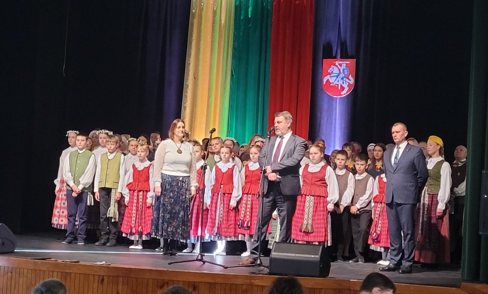 Vasario 16-toji paminėta Seinijoje